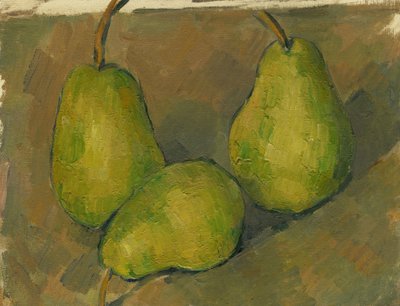 Three Pears by Paul Cézanne