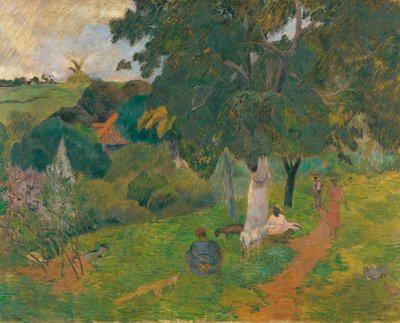 Coming and Going, Martinique, 1887 by Paul Gauguin