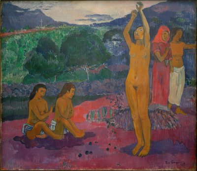 The Summoning by Paul Gauguin