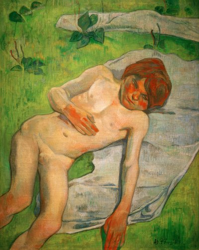 A Breton Boy by Paul Gauguin
