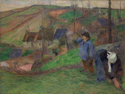 Landscape in Brittany by Paul Gauguin