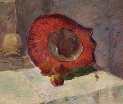 The Red Hat by Paul Gauguin