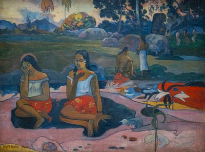 Nave Nave Moe (Sacred Spring: Sweet Dreams) by Paul Gauguin