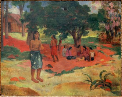 Parau parau (II) by Paul Gauguin