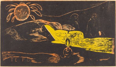 Te Po (The Long Night) by Paul Gauguin
