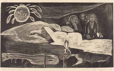 Te Po (The Long Night) by Paul Gauguin