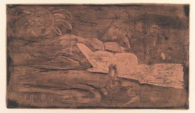 Te Po by Paul Gauguin