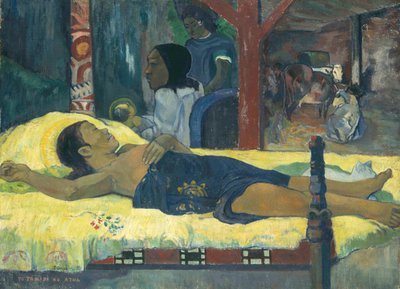 The Birth (Te tamari no atua), 1896 by Paul Gauguin