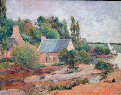 Washerwomen at Pont-Aven by Paul Gauguin