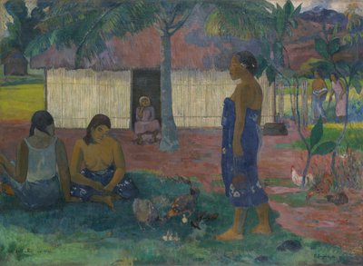 Why Are You Angry? by Paul Gauguin