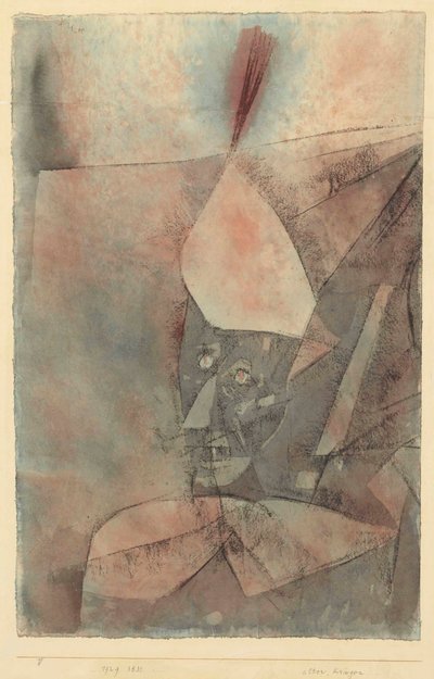 Old Warrior, 1929 by Paul Klee