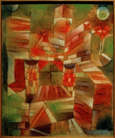 Architecture with Window by Paul Klee