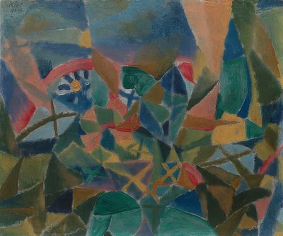 Flower Bed. 1913 by Paul Klee