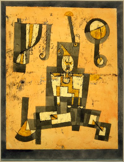 Captive Pierrot by Paul Klee