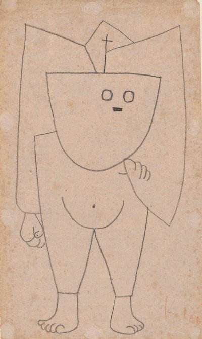 Christian ghost, 1939 by Paul Klee