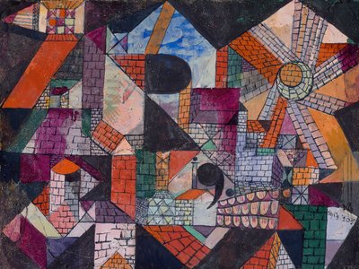 City R by Paul Klee