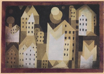 Cold City by Paul Klee