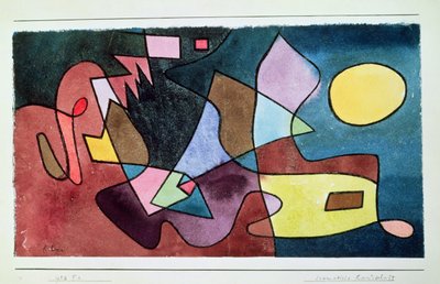 Dramatic Landscape by Paul Klee