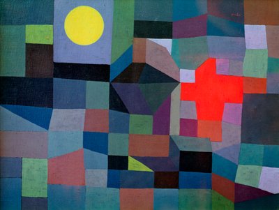 Fire, Full Moon by Paul Klee