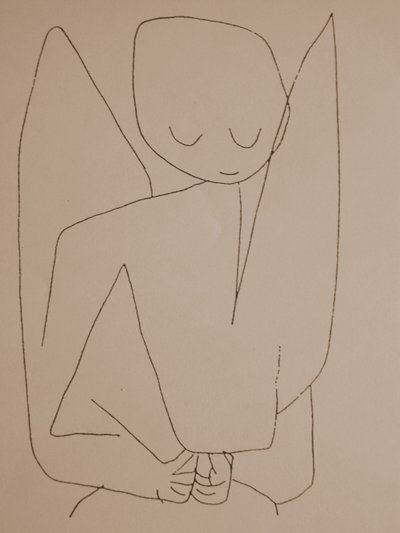 Forgetful Angel, 1939 by Paul Klee