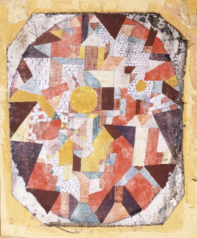 Full Moon within Brickwork by Paul Klee