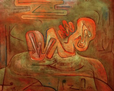 Catastrophe of the Sphinx by Paul Klee