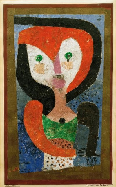Girl from Saxony by Paul Klee
