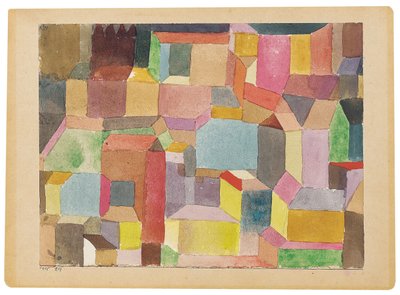 Medieval Town by Paul Klee