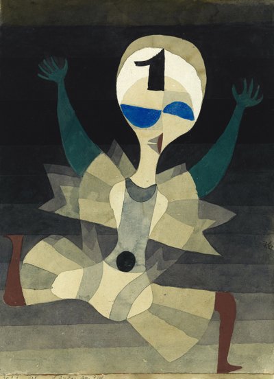 Runner at the Goal by Paul Klee