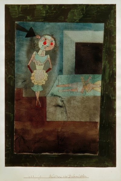 Suicide of a Maid by Paul Klee