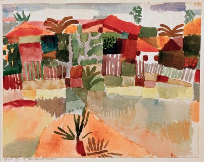 St. Germain near Tunis by Paul Klee