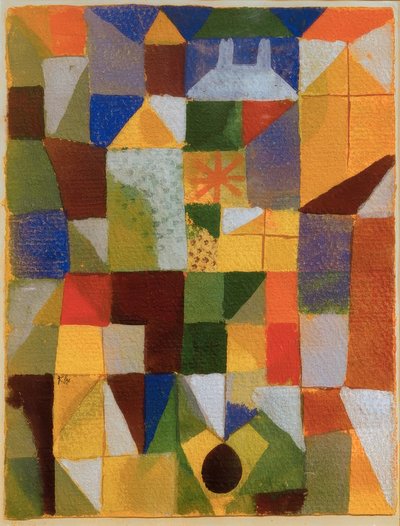 Urban Composition with Yellow Windows by Paul Klee