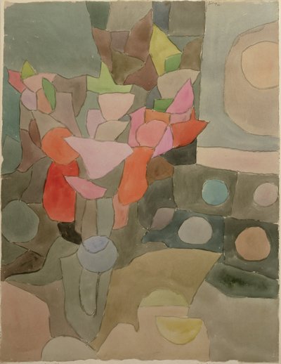 Still Life with Gladioli by Paul Klee