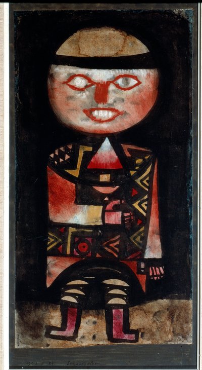 The Comedian by Paul Klee