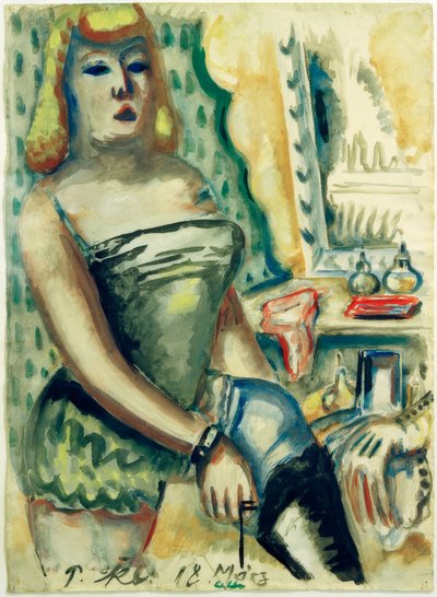 In the Dressing Room by Paul Kleinschmidt
