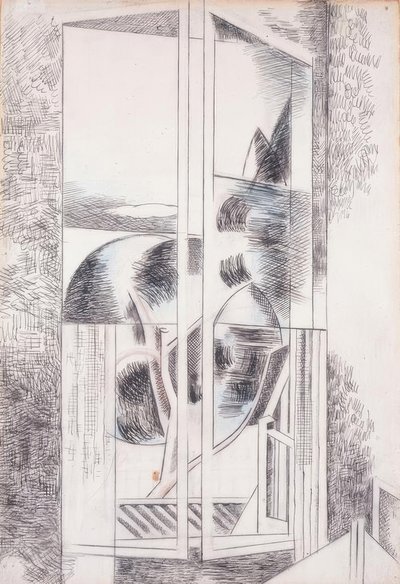 Riviera Window Abstract by Paul Nash
