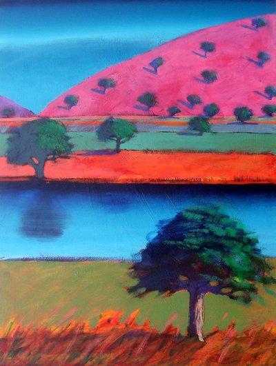 Pink Hill 2 by Paul Powis