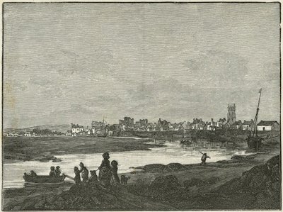 Cardiff from the South by Paul Sandby