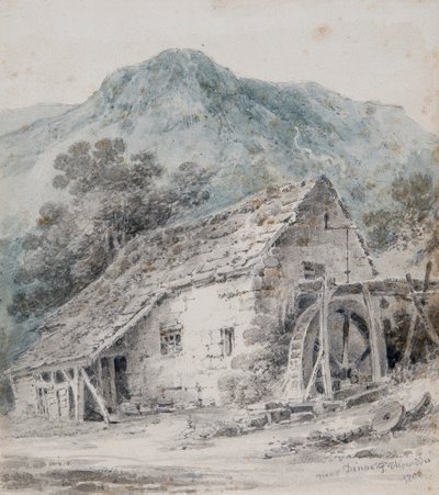 Near Dinas Mawddwy by Paul Sandby Munn