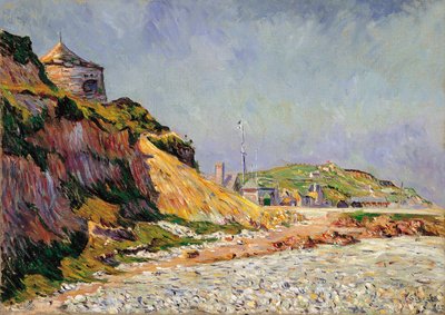 Port-en-Bessin, The Beach by Paul Signac