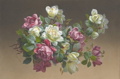 Flowers: Roses by Paul de Longpré