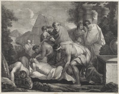 Tobit Burying the Dead by Paul van Somer (II)