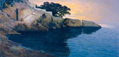 The Coast off Dubrovnik by Paul von Spaun