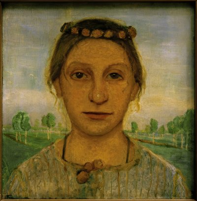 Portrait of Sister Herma by Paula Modersohn Becker