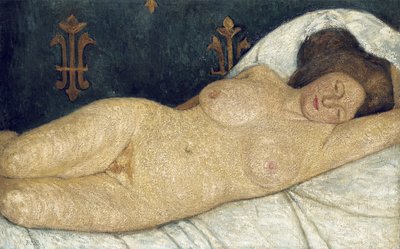 Reclining Female Nude, 1905-06 by Paula Modersohn Becker