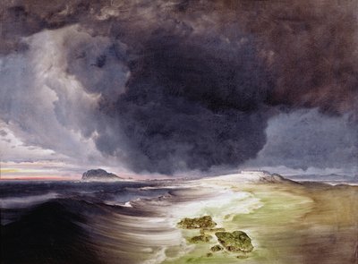 Vardohus Fortress by Peder Balke