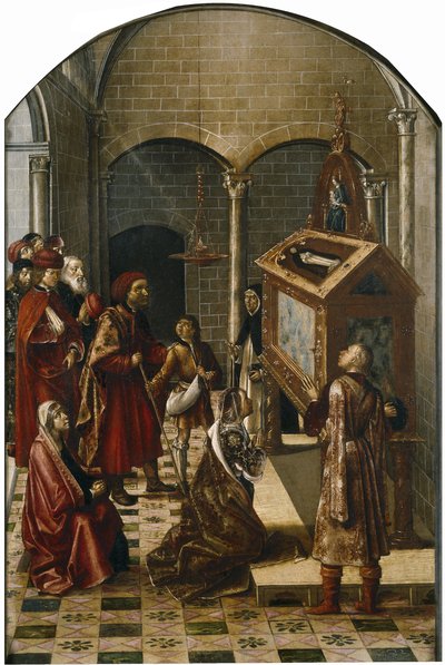 The Tomb of Saint Peter Martyr by Pedro Berruguete