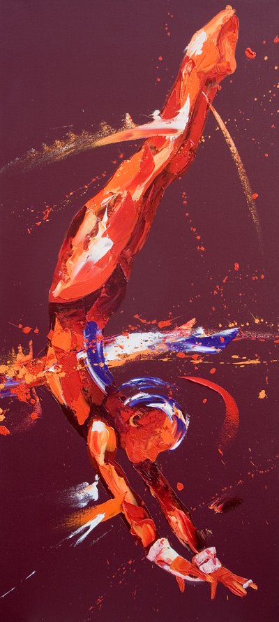 Gymnast Five, 2011 by Penny Warden