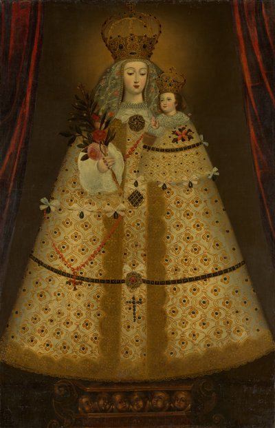 Our Lady of Guápulo, 18th century by Peruvian