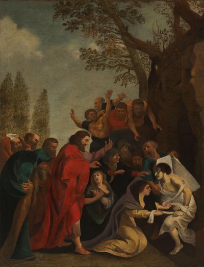 The Raising of Lazarus by Peter Paul Rubens (after)